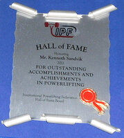 IPF Hall of Fame 2011